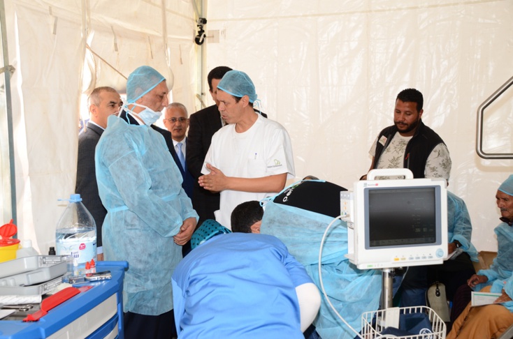 عامل اقليم الرحامنة في زيارة لمستشفى المتنقل شيخ زايد عامل اقليم الرحامنة في زيارة لمستشفى المتنقل شيخ زايد