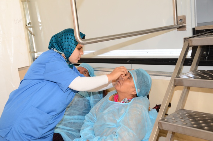 عامل اقليم الرحامنة في زيارة لمستشفى المتنقل شيخ زايد عامل اقليم الرحامنة في زيارة لمستشفى المتنقل شيخ زايد