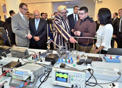  جلالة الملك يدشن جامعة محمد السادس متعددة التخصصات التقنية بالمدينة الخضراء ببنجرير