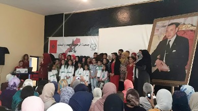 حفل ترفيهي وازن لجمعية الرحامنة لصم والبكم تخليدا لذكرى الرابعة لتأسيس حفل ترفيهي وازن لجمعية الرحامنة لصم والبكم تخليدا لذكرى الرابعة لتأسيس