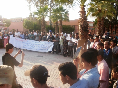 الحراك الشعبي لأبناء الرحامنة....لا للحكرة ،لا للتهميش ، لا للإقصاء، لا للقمع.