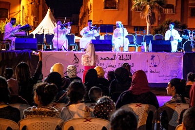 جمعية التربية و التنمية و جمعية اوتار للموسيقى و الفنون بمدينة ابن جرير تنظمان ليلة للمديح والسماع .