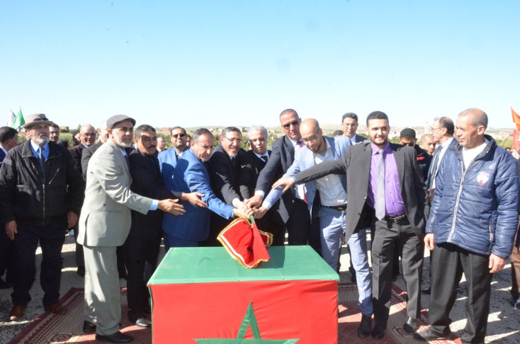 مشاريع تنموية بإقليم خريبكة فاقت 74.57 مليون درهم بمناسبة الاحتفال بعيد المسيرة مشاريع تنموية بإقليم خريبكة فاقت 74.57 مليون درهم بمناسبة الاحتفال بعيد المسيرة