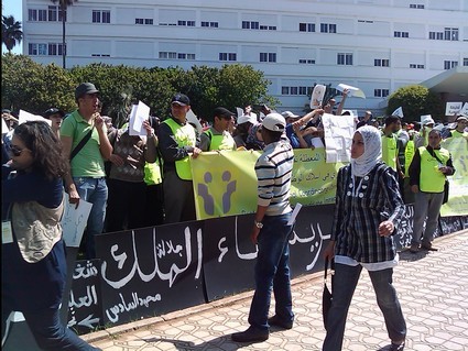 عاطلون: احتجاجنا أمام الملك ليس مُسيَّساً عاطلون: احتجاجنا أمام الملك ليس مُسيَّساً