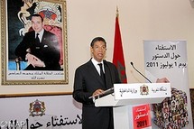 الطيب الشرقاوي لدى إعلان النتائج الطيب الشرقاوي لدى إعلان النتائج