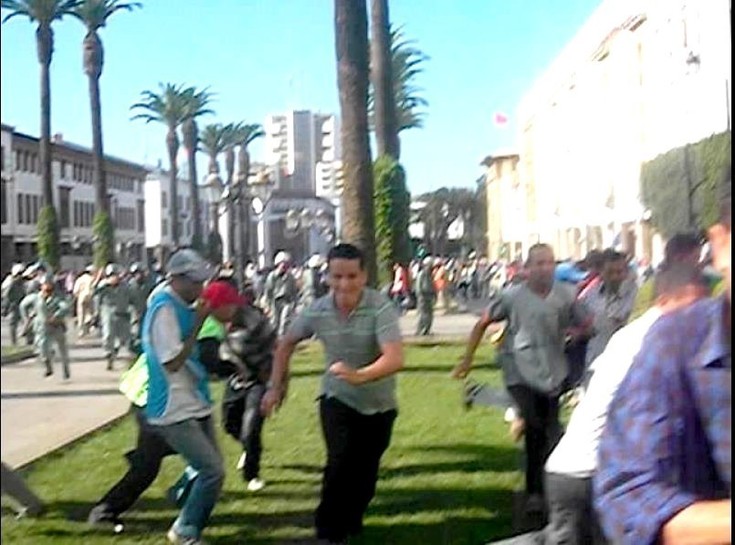 سقوط أكثر من مائتي مصاب أربعين في حالة حرجة في صفوف الأطر العليا المعطلة سقوط أكثر من مائتي مصاب أربعين في حالة حرجة في صفوف الأطر العليا المعطلة