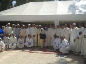 حفل استقبال على شرف حجاج اقليم الرحامنة الذين سيتوجهون الى الديار المقدسة حفل استقبال على شرف حجاج اقليم الرحامنة الذين سيتوجهون الى الديار المقدسة