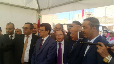 عامل اقليم الرحامنة يعطي انطلاقة مشروعين بكل من ابن جرير و بوشان ويقوم بتدشين مقر لوكالة الماء و الكهرباء بسيدي بوعتمان عامل اقليم الرحامنة يعطي انطلاقة مشروعين بكل من ابن جرير و بوشان ويقوم بتدشين مقر لوكالة الماء و الكهرباء بسيدي بوعتمان