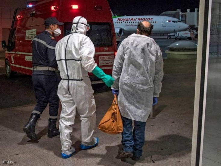 ارتفاع عدد المصابين بكورونا الى 602 حالة بالمغرب و24 متعافيا و36 حالة وفاة ارتفاع عدد المصابين بكورونا الى 602 حالة بالمغرب و24 متعافيا و36 حالة وفاة