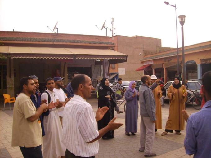 المعطلون بابن جرير يئسوا من الانتظار ... خرجوا من جديد للشارع للتعبير عن مطالبهم العادلة