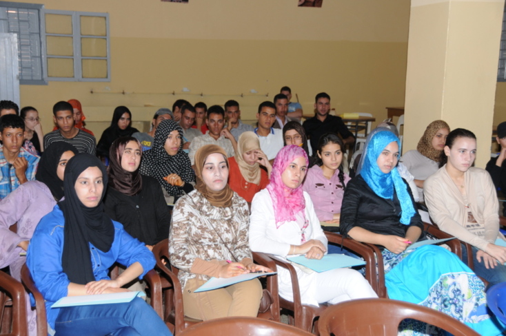 جمعيات، وطلبة/تلاميذ، وباحثون، ومثقفون نوعيون، ينظمون الشطر الإفتتاحي للمنتدى الطلابي والتلاميذي الأول، بإقليم الرحامنة بدار الطالب والطالبة لابن جرير. جمعيات، وطلبة/تلاميذ، وباحثون، ومثقفون نوعيون، ينظمون الشطر الإفتتاحي للمنتدى الطلابي والتلاميذي الأول، بإقليم الرحامنة بدار الطالب والطالبة لابن جرير.