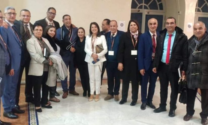 انتخاب الاستاذ النقيب عبد الواحد الأنصاري رئيسا لجمعية هيئات المحامين بالمغرب انتخاب الاستاذ النقيب عبد الواحد الأنصاري رئيسا لجمعية هيئات المحامين بالمغرب