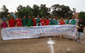 دورى رمضان فى كرة القدم لجمعية الزاوية لرياضة والثقافة والتنمية بابن جرير
