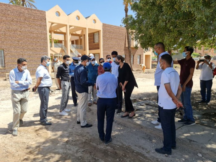 مراكش .. إقامة مستشفى ميداني إضافي للتكفل بحالات الإصابة بكوفيد-19 مراكش .. إقامة مستشفى ميداني إضافي للتكفل بحالات الإصابة بكوفيد-19