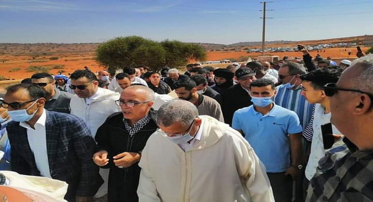 تشييع جنازة المرحوم عبد الوهاب بلفقيه