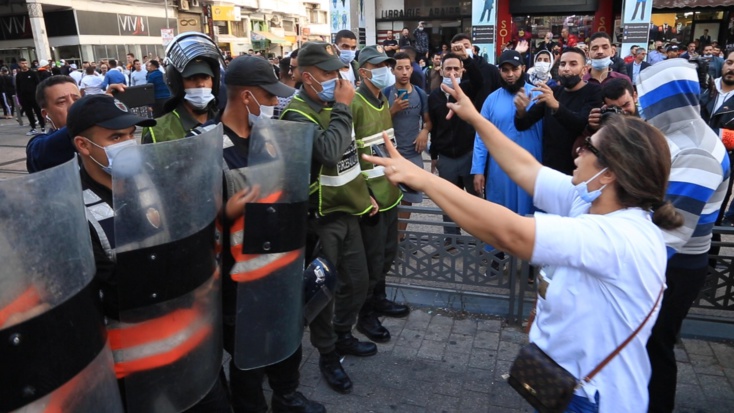 اليوم بعدد من المدن المغربية...وقفات ومسيرات احتجاجية رفضا لإجبار ية "جواز التلقيح " اليوم بعدد من المدن المغربية...وقفات ومسيرات احتجاجية رفضا لإجبار ية "جواز التلقيح "