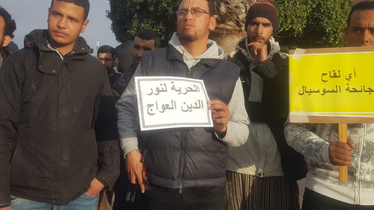  في ذكرى 20 فبراير بابن جرير....المعطلون ينددون كذلك بالصمت الرسمي للحكومة