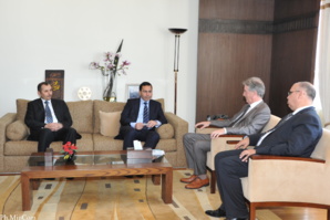 وزيرالاتصال يستقبل على التوالي السيد سفير إسبانيا بالمغرب والسيد ممثل منظمة اليونيسكو وزيرالاتصال يستقبل على التوالي السيد سفير إسبانيا بالمغرب والسيد ممثل منظمة اليونيسكو