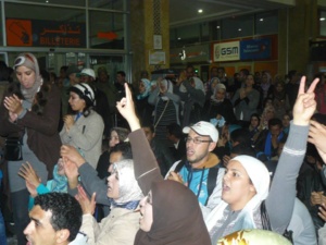 قمع واعتقالات في صفوف الاطارات العليا المعطلة بالرباط قمع واعتقالات في صفوف الاطارات العليا المعطلة بالرباط