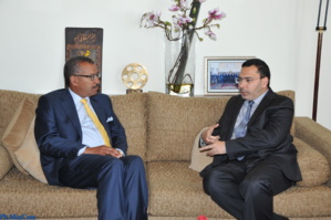 استقبال وزير الاتصال للسيد سفير الولايات المتحدة الأمريكية بالرباط استقبال وزير الاتصال للسيد سفير الولايات المتحدة الأمريكية بالرباط