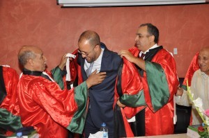 محمد الخضراوي القاضي بمحكمة النقض ينال شهادة الدكتوراه بمراكش