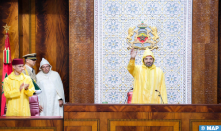 جلالة الملك يوجه خطابا ساميا بمناسبة افتتاح الدورة الأولى من السنة التشريعية الثانية من الولاية التشريعية الحادية عشرة