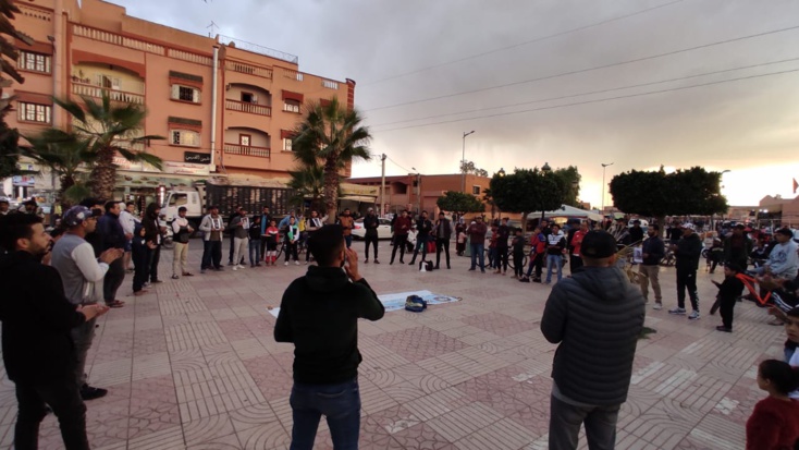 في اليوم العالمي للقضاء على الفقر....وقفة احتجاجية للمعطلين بابن جرير في اليوم العالمي للقضاء على الفقر....وقفة احتجاجية للمعطلين بابن جرير