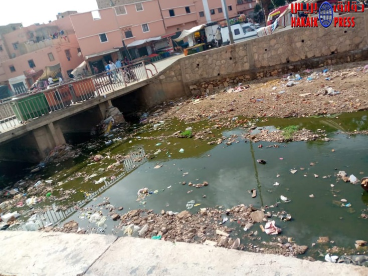 وادي بوشان بابن جرير...يهدد الساكنة بكارثة بيئية خطيرة.... وادي بوشان بابن جرير...يهدد الساكنة بكارثة بيئية خطيرة....