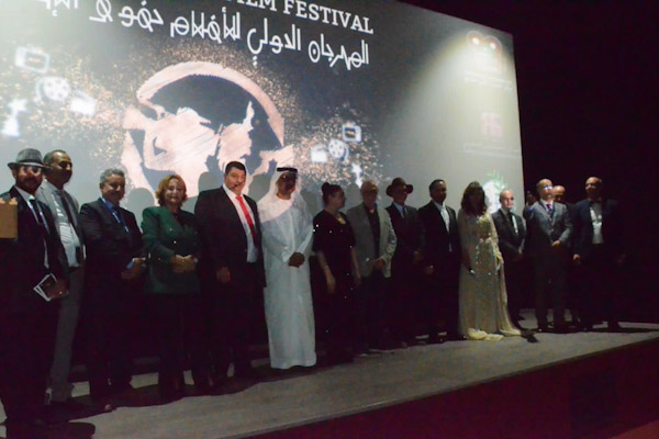   *المهرجان الدولي لأفلام حقوق الانسان يكرم خالد الشرقاوي السموني* 