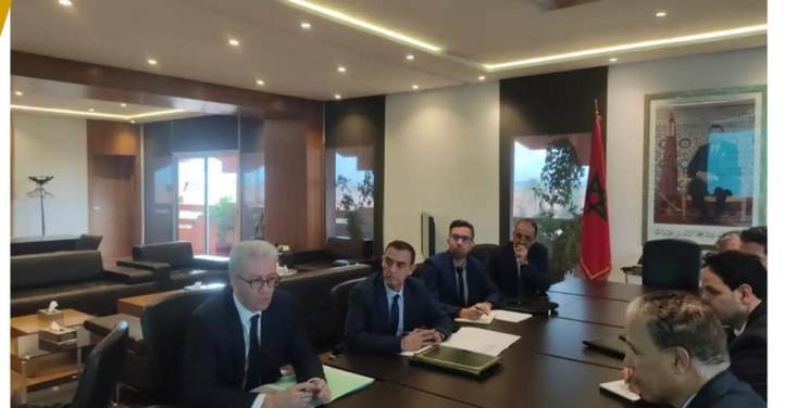 *مراكش: الوالي ورئيس مجلس الجهة ومسؤولو الـ(OCP) لتفعيل اتفاقية الشراكة* *مراكش: الوالي ورئيس مجلس الجهة ومسؤولو الـ(OCP) لتفعيل اتفاقية الشراكة*