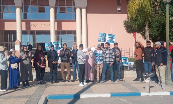 المحكمة الابتدائية بابن جرير تواصل البث في ملف  الأمنيين المتابعين على خلفية قضية ياسين شبلي