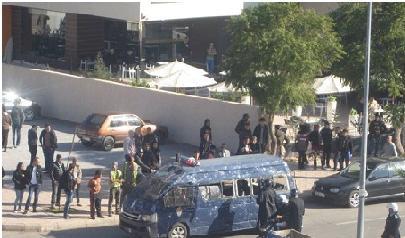 مواجهات عنيفة بين الطلبة والقوات العمومية بوجدة مواجهات عنيفة بين الطلبة والقوات العمومية بوجدة