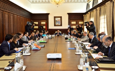 اجتماع مجلس الحكومة ليوم الخميس 22 يناير 2015