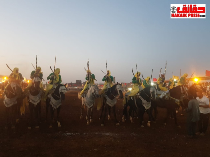 مهرجان الطلبة والرمى والخيالة في نسخته 16 بصخور الرحامنة...حدث  بارز...!