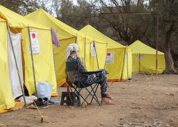 منظمة الصليب الأحمر الفرنسية .. المياه والنظافة هما التحدي الرئيسي في مخيمات المتضررين من زلزال المغرب