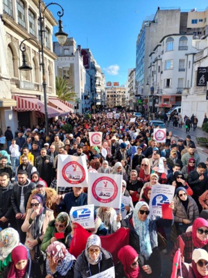 مسيرة وطنية حاشدة للأساتذة بالرباط..... مسيرة وطنية حاشدة للأساتذة بالرباط.....