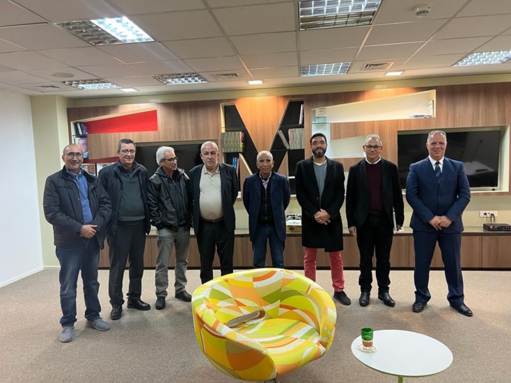 اجتماع تنسيقي بين الفيدرالية المغربية لناشري الصحف والفيدرالية المغربية للإعلام والجامعة الوطنية للصحافة والإعلام اجتماع تنسيقي بين الفيدرالية المغربية لناشري الصحف والفيدرالية المغربية للإعلام والجامعة الوطنية للصحافة والإعلام