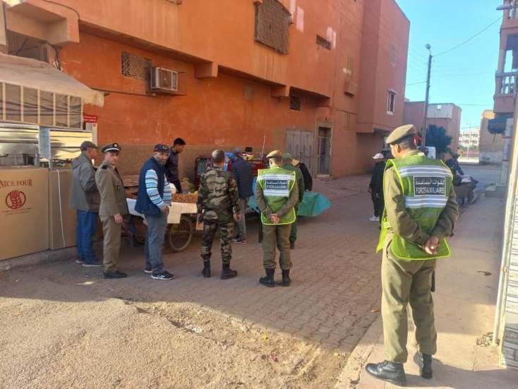 وتظل مدينة ابن جرير تئن من وطأة احتلال الملك العمومي....! وتظل مدينة ابن جرير تئن من وطأة احتلال الملك العمومي....!