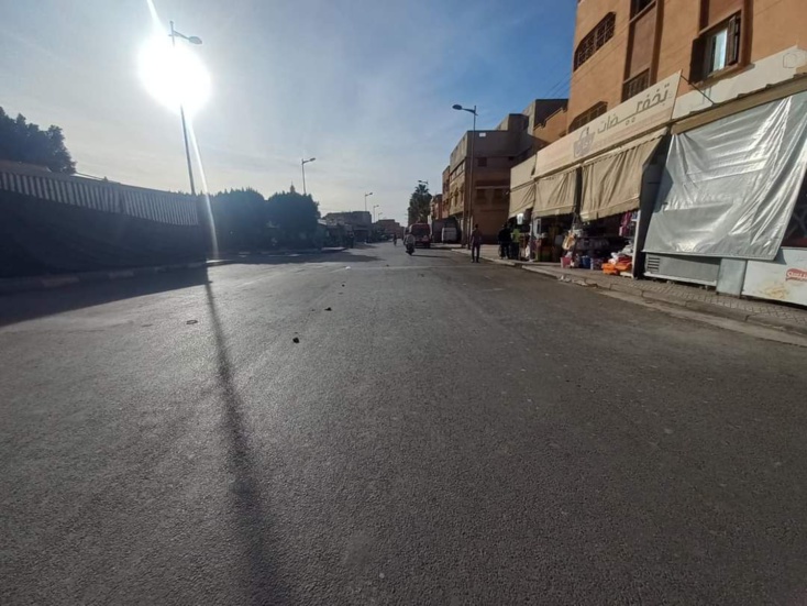 وتظل مدينة ابن جرير تئن من وطأة احتلال الملك العمومي....! وتظل مدينة ابن جرير تئن من وطأة احتلال الملك العمومي....!