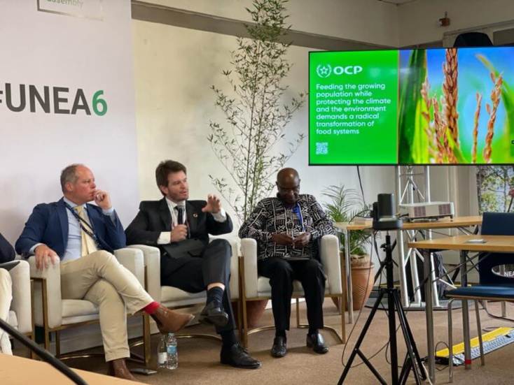 الـ”OCP” تناقش صحة التربة في الجمعية العامة للأمم المتحدة للبيئة الـ”OCP” تناقش صحة التربة في الجمعية العامة للأمم المتحدة للبيئة