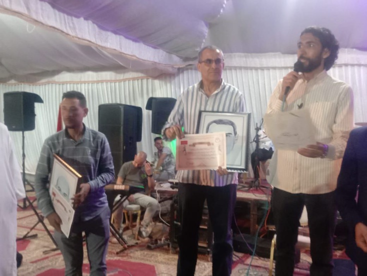 قلعة السراغنة.....تكريم رياضيين واعلاميين بحضور فنانين و رياضيين بارزين