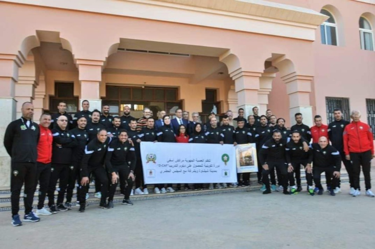 اختتام الدورة التكوينية لرخصة التدريب"د"بشيشاوة اختتام الدورة التكوينية لرخصة التدريب"د"بشيشاوة