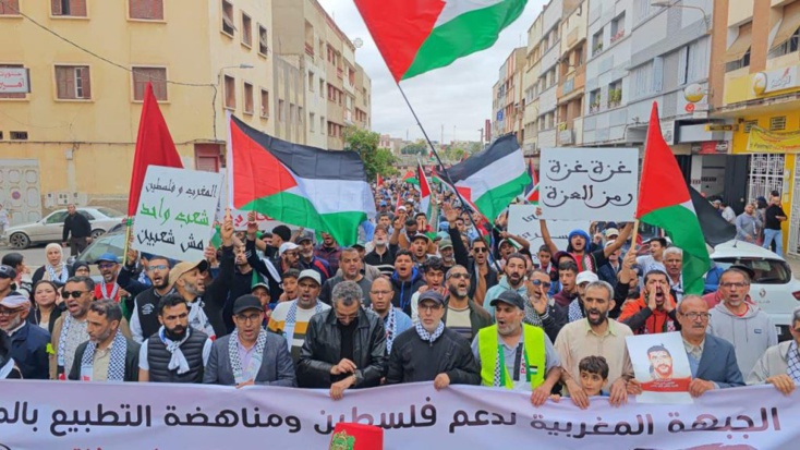 “جبهة دعم فلسطين” تستنكر المحاكمات ومختلف أشكال القمع والتضييق التي يتعرض لها مناهضو التطبيع