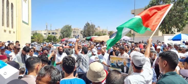 عشرات الوقفات الاحتجاجية بالمدن المغربية تنديدا بالعدوان على غزة واقتحام المسجد الأقصى ورفضا للتطبيع