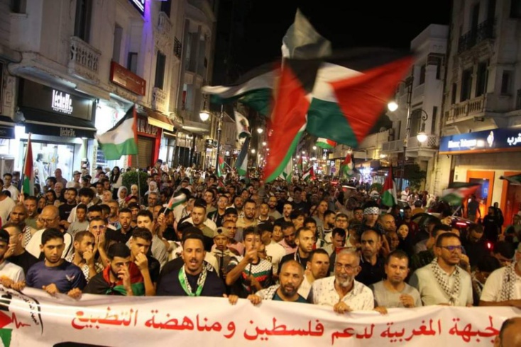 ساكنة طنجة تواصل التضامن مع غزة والتنديد بالإبادة في مسيرة ليلية حاشدة ساكنة طنجة تواصل التضامن مع غزة والتنديد بالإبادة في مسيرة ليلية حاشدة