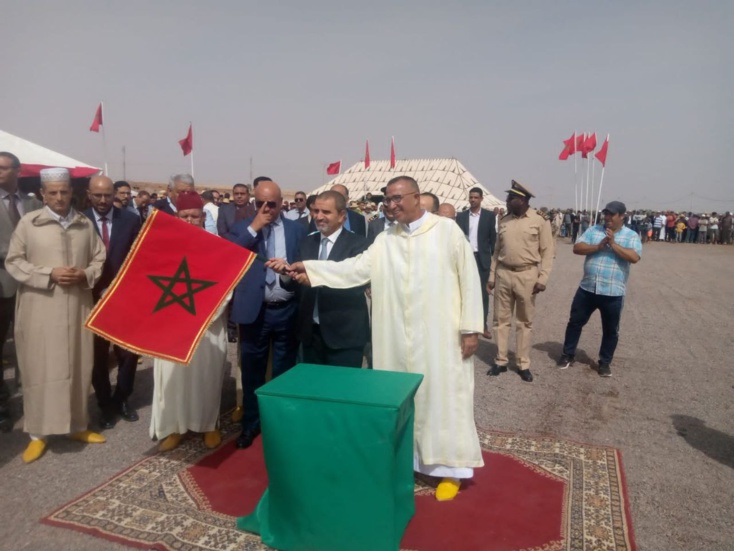 قلعة السراغنة .... عامل الإقليم هشام السماحي يعطي انطلاقة مشروع انجاز وتثبيت محطة متنقلة لإزالة الاملاح المعدنية بالجماعة الترابية ميات بغلاف مالي بلغ 6 مليون درهم ممولة من الداخلية قلعة السراغنة .... عامل الإقليم هشام السماحي يعطي انطلاقة مشروع انجاز وتثبيت محطة متنقلة لإزالة الاملاح المعدنية بالجماعة الترابية ميات بغلاف مالي بلغ 6 مليون درهم ممولة من الداخلية