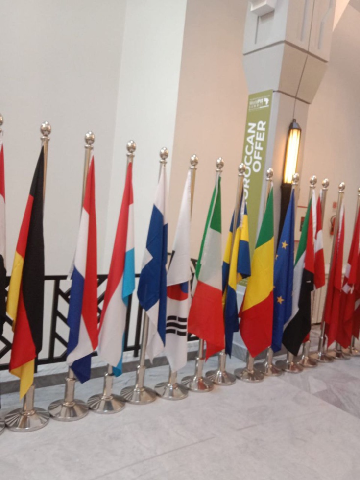 انطلاق اشغال القمة الرابعة العالمية للهيدروجين الاخضر وتطبيقاته تحت الرعاية السامية لصاحب الجلالة الملك محمد السادس بمدينة مراكش انطلاق اشغال القمة الرابعة العالمية للهيدروجين الاخضر وتطبيقاته تحت الرعاية السامية لصاحب الجلالة الملك محمد السادس بمدينة مراكش