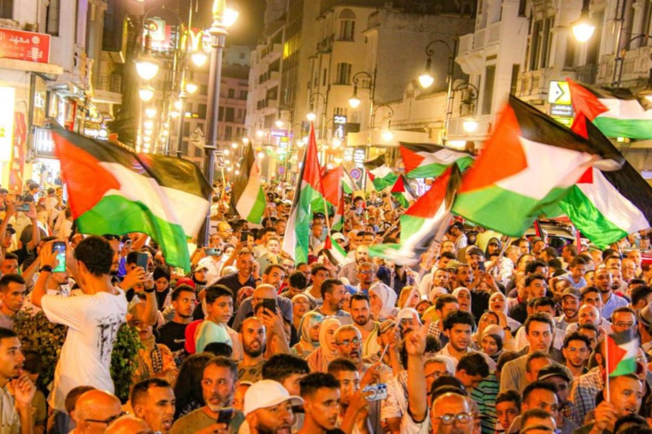 المغاربة يواصلون التنديد بالإبادة الصهيونية.. واحتجاجات تصاحب زيارة ماكرون للمغرب المغاربة يواصلون التنديد بالإبادة الصهيونية.. واحتجاجات تصاحب زيارة ماكرون للمغرب