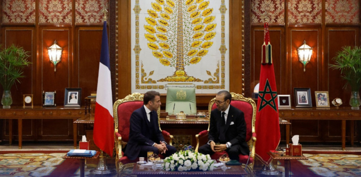 الملك محمد السادس والرئيس ماكرون يدعوان إلى وقف فوري لـ “الهجمات” في غزة ولبنان الملك محمد السادس والرئيس ماكرون يدعوان إلى وقف فوري لـ “الهجمات” في غزة ولبنان