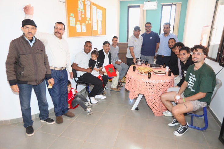 الاتحاد الرياضي لشباب الرحامنة لكرة القدم يدخل البهجة والسرور على قلوب أطفال التوحد بابن جرير الاتحاد الرياضي لشباب الرحامنة لكرة القدم يدخل البهجة والسرور على قلوب أطفال التوحد بابن جرير